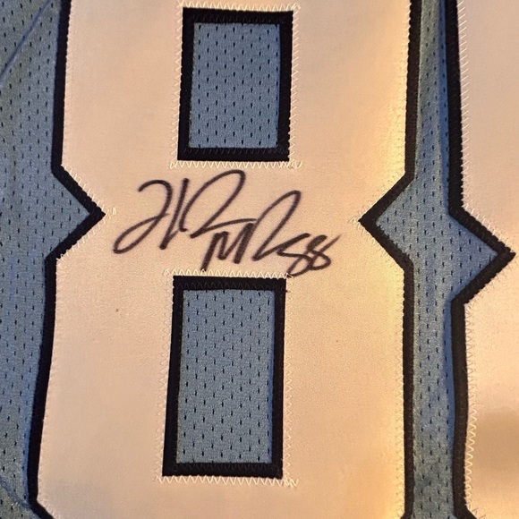 UNC Chapel Hill Tarheels Hakeem Nicks Signed/Autographed Football Jersey - Picture 3 of 4